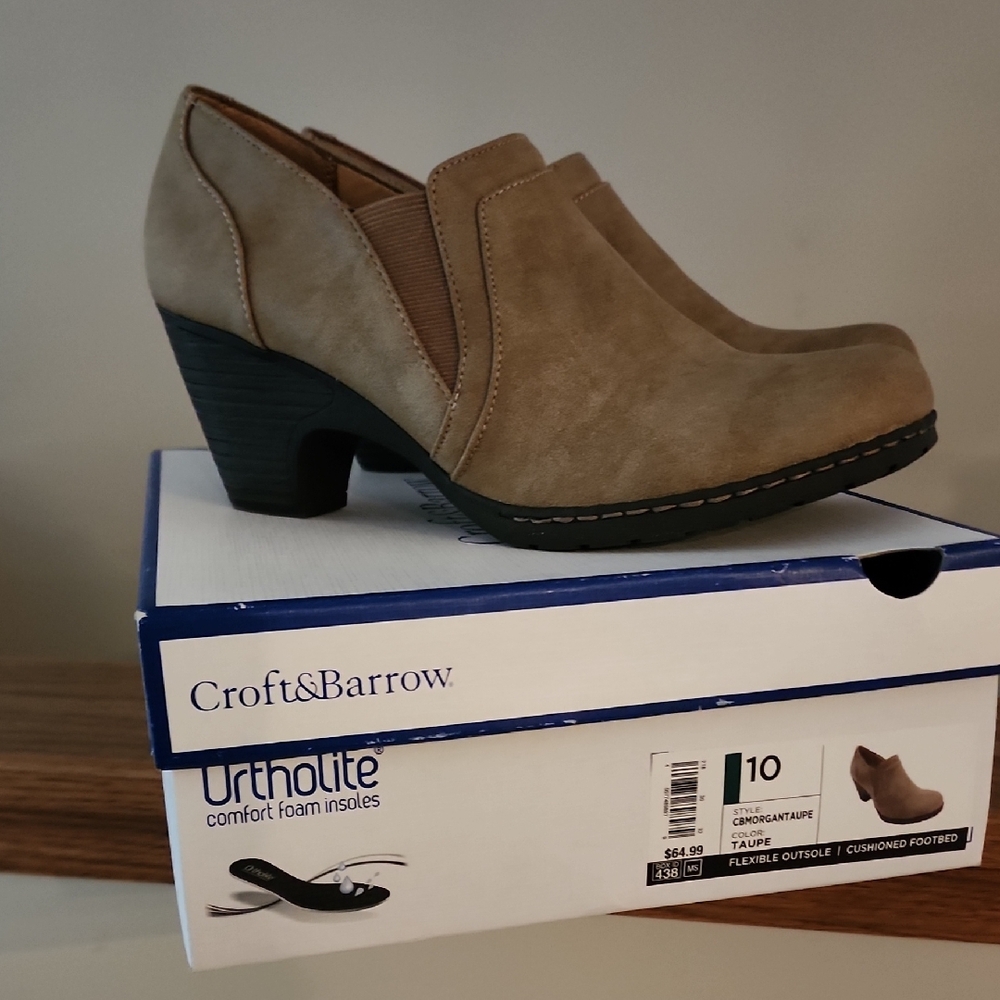 Croft & Barrow Women's Brown Mules